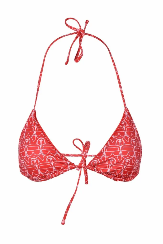 Costume da bagno KARL LAGERFELD  Rosso