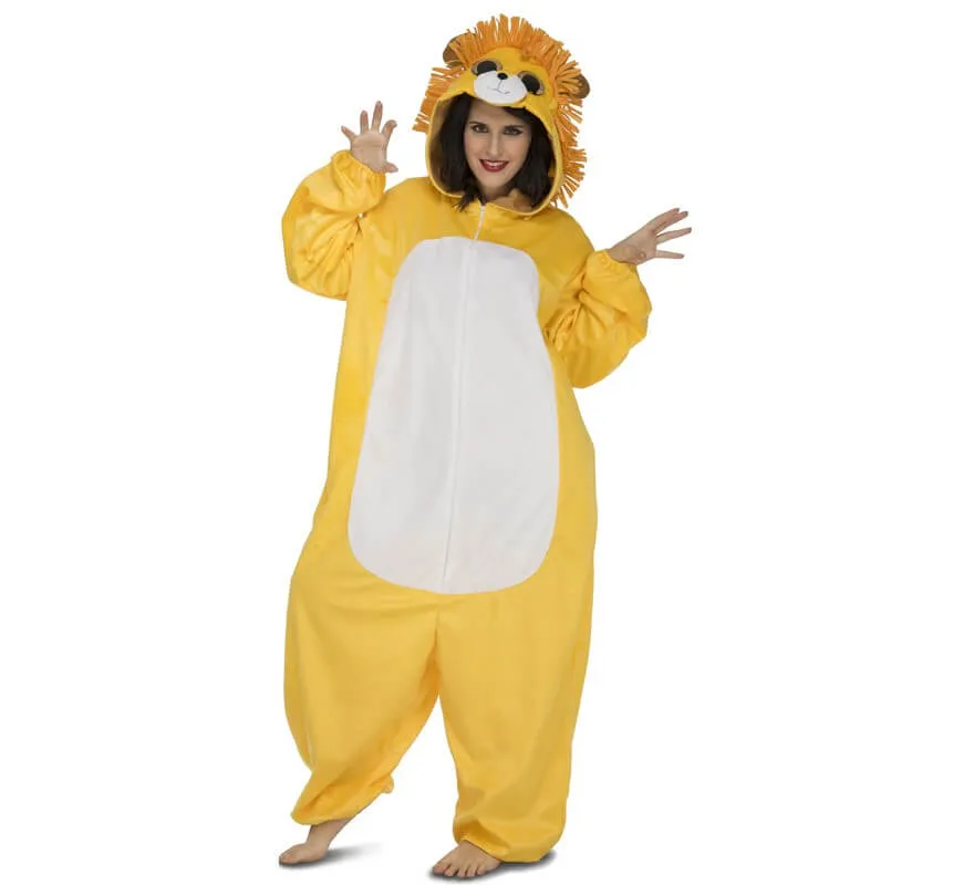Costume leone grandi occhi per adulti