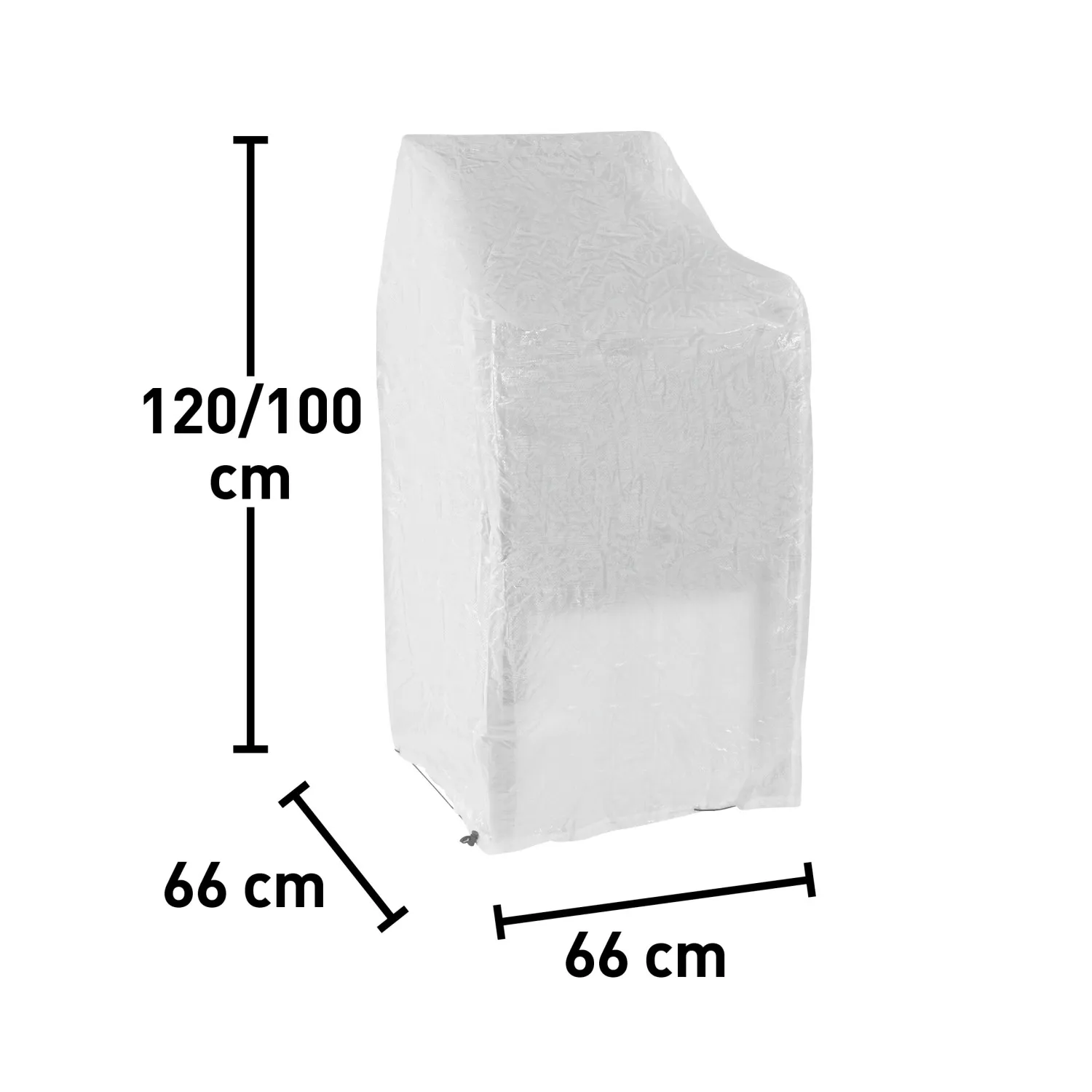 Custodia sedie impilabili 66x66x120 cm