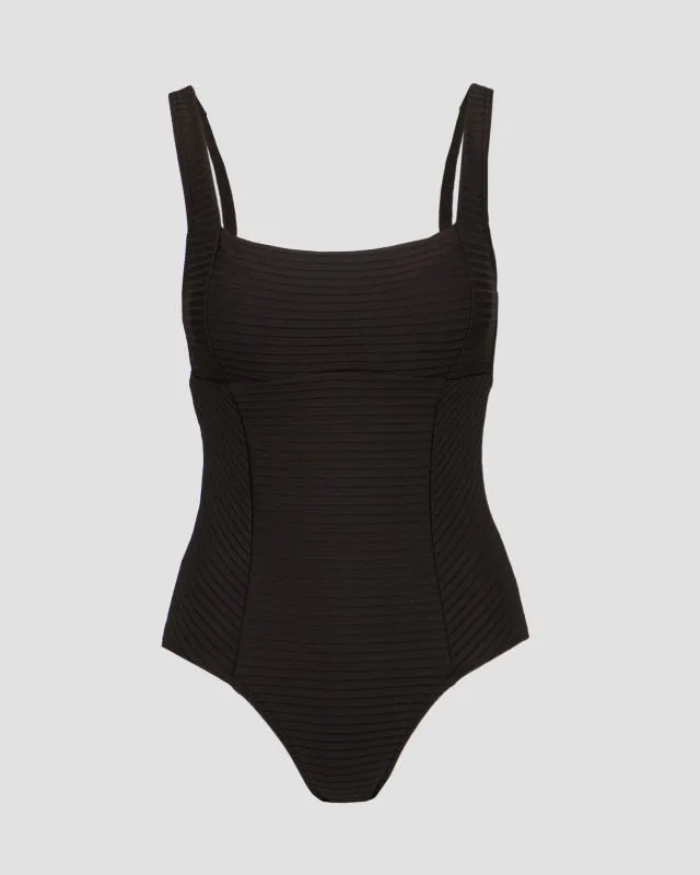 Czarny strój kąpielowy jednoczęściowy damski Rip Curl Premium Surf D-Dd 0aywsw-90