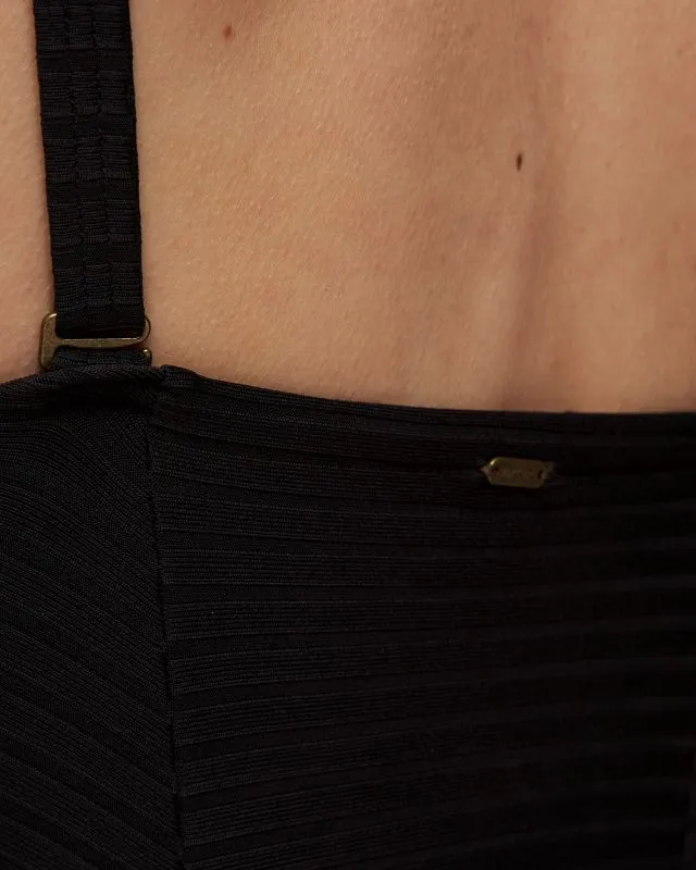 Czarny strój kąpielowy jednoczęściowy damski Rip Curl Premium Surf D-Dd 0aywsw-90