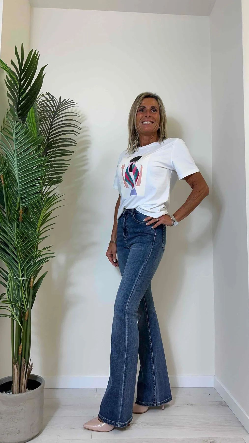 DAFNE - MA2024FOUP13 - T-SHIRT STAMPA FOULARD CAPELLI
