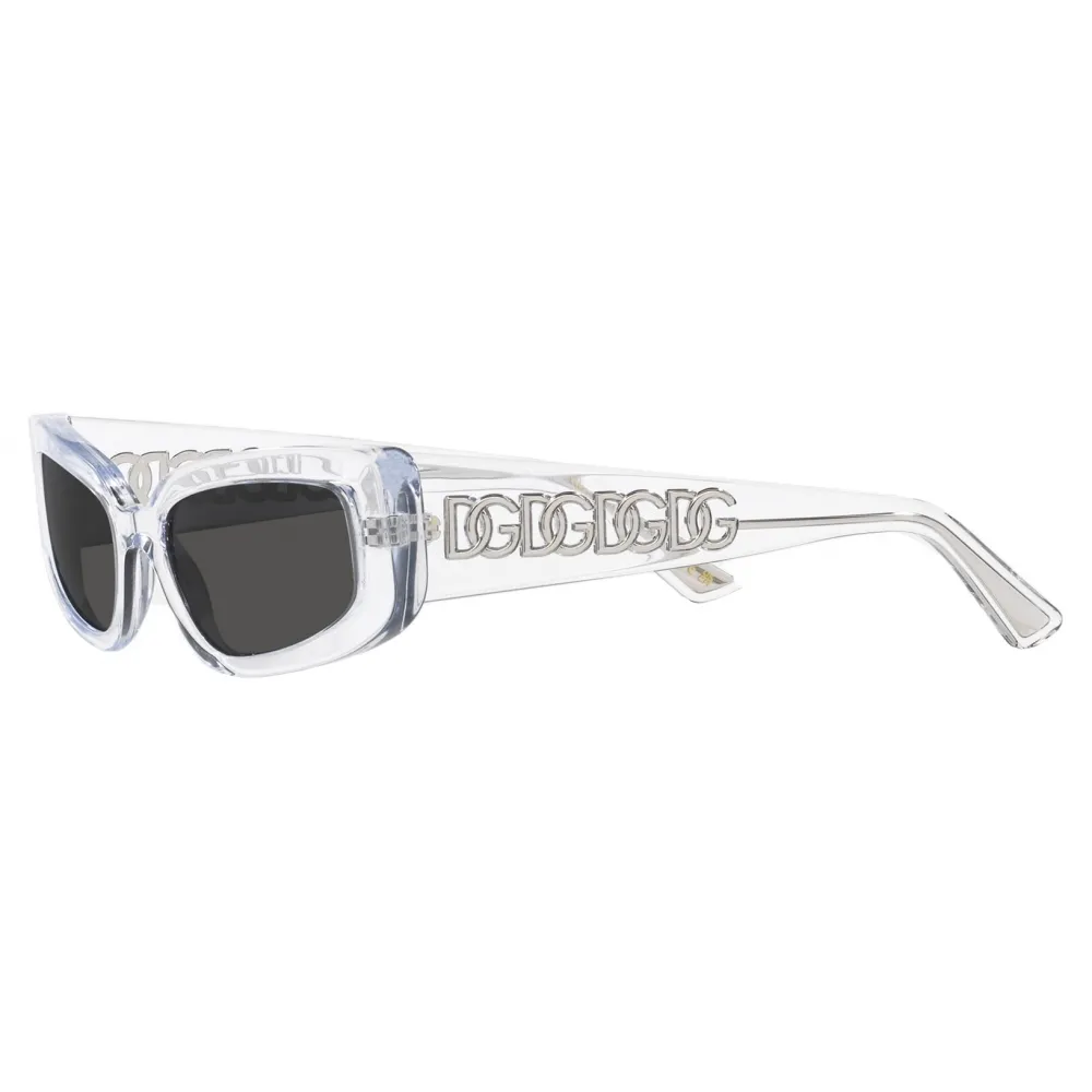 Dolce & Gabbana - Occhiale da Sole DG Essentials - Cristallo Grigio Scuro - Dolce & Gabbana Eyewear