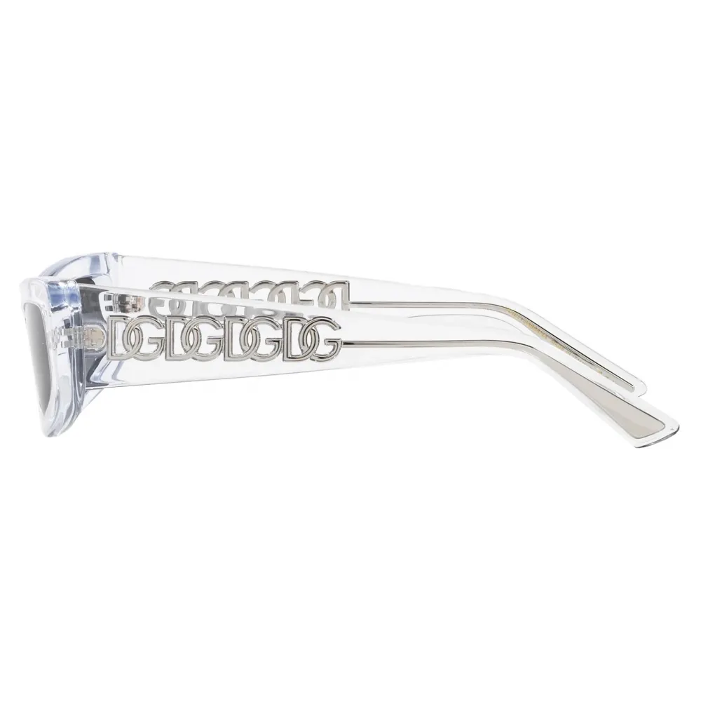 Dolce & Gabbana - Occhiale da Sole DG Essentials - Cristallo Grigio Scuro - Dolce & Gabbana Eyewear