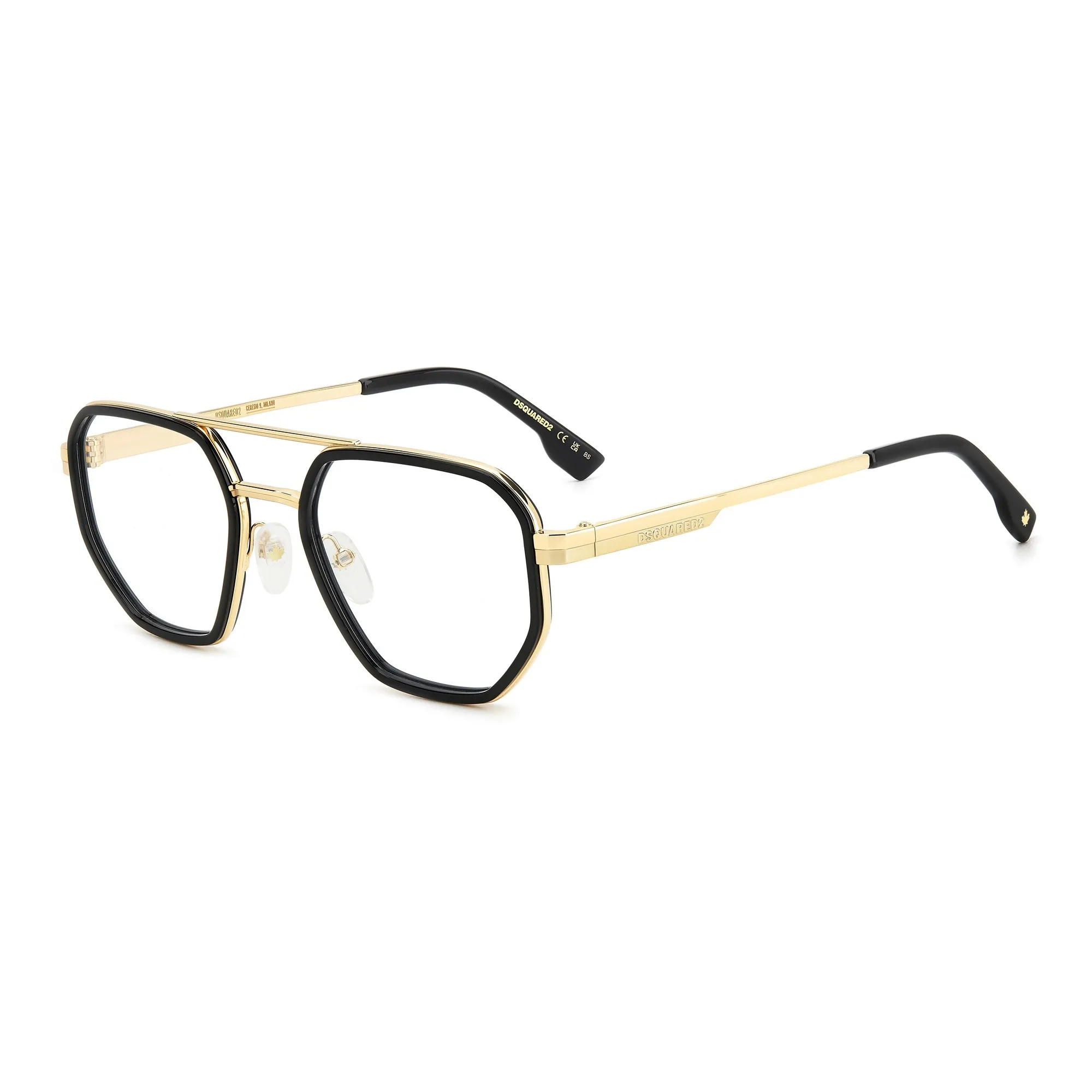   Dsquared2 D2 0111 - 807  Nero | Occhiale Da Vista Uomo 