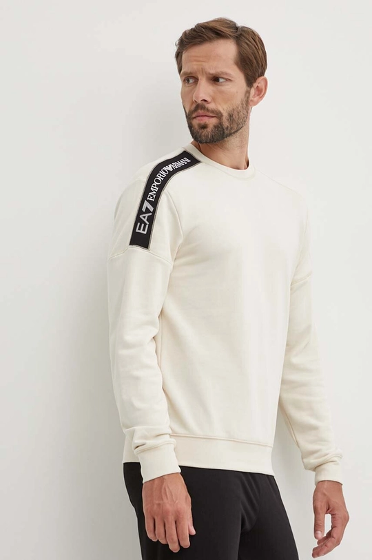 EA7 Emporio Armani felpa in cotone