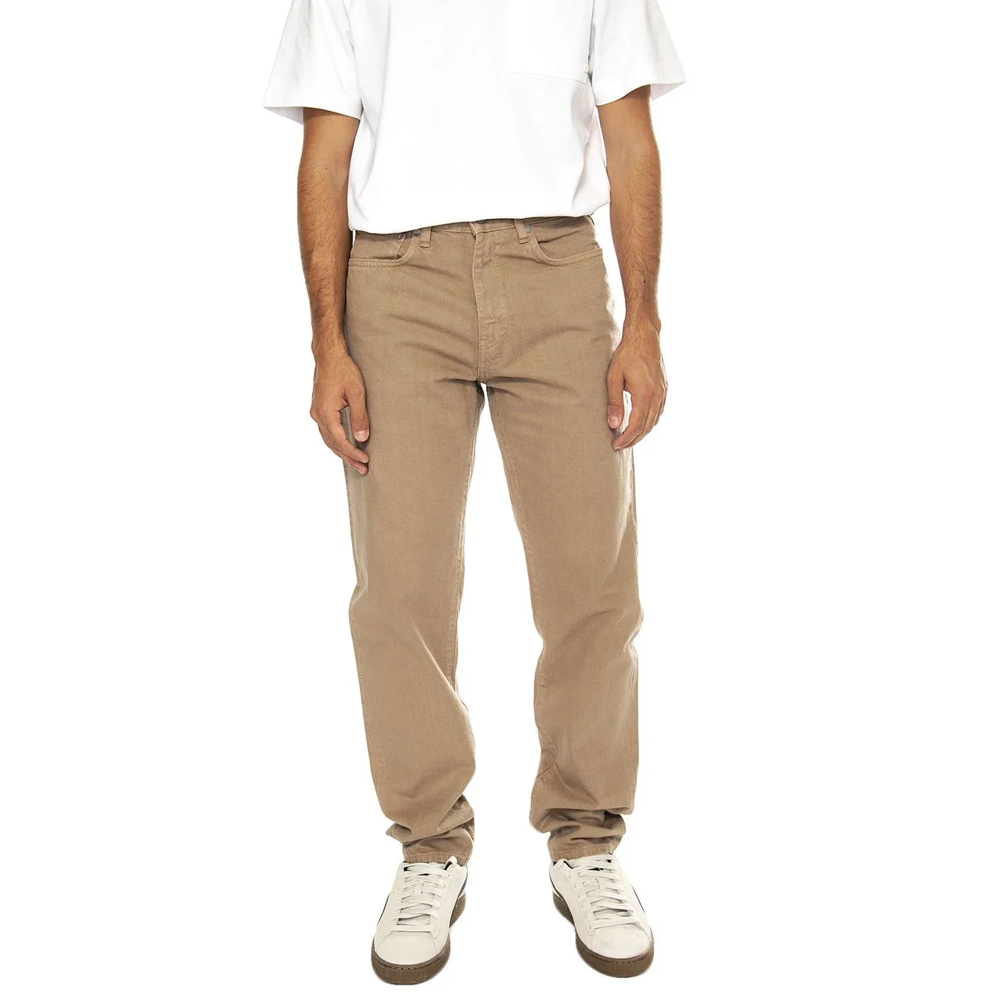 Edwin Cosmos Pant Portabella - Pantaloni Uomo Marroni    