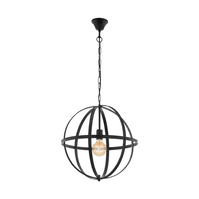 Eglo BARNABY Lampadario a sospensione Nero, 1-Luce