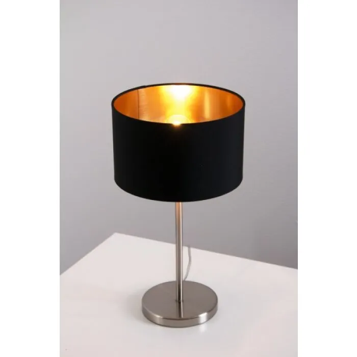 Eglo Maserlo Lampada da tavolo Nichel opaco, 1-Luce