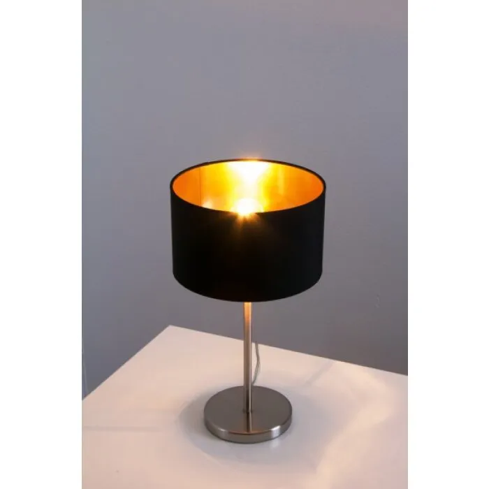 Eglo Maserlo Lampada da tavolo Nichel opaco, 1-Luce