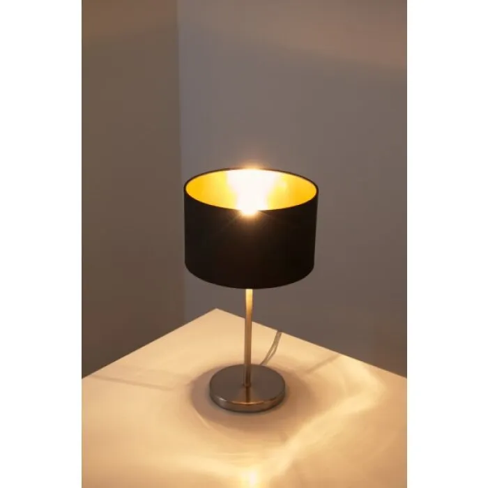 Eglo Maserlo Lampada da tavolo Nichel opaco, 1-Luce