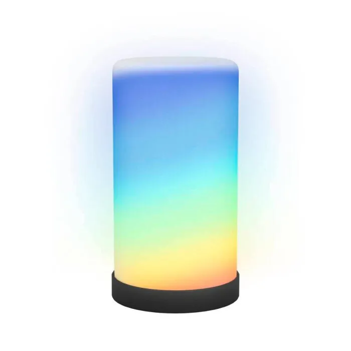 Eglo RGBIC Lampada da tavolo LED Nero, 1-Luce, Cambia colore