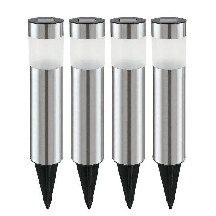Eglo SHINE Set di 5 lampade solari LED Acciaio inox, 4-Luci