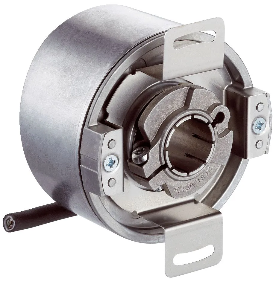 Encoder incrementale SICK, 1024ppr impulsi giro , dia. albero 15mm, uscita TTL/HTL