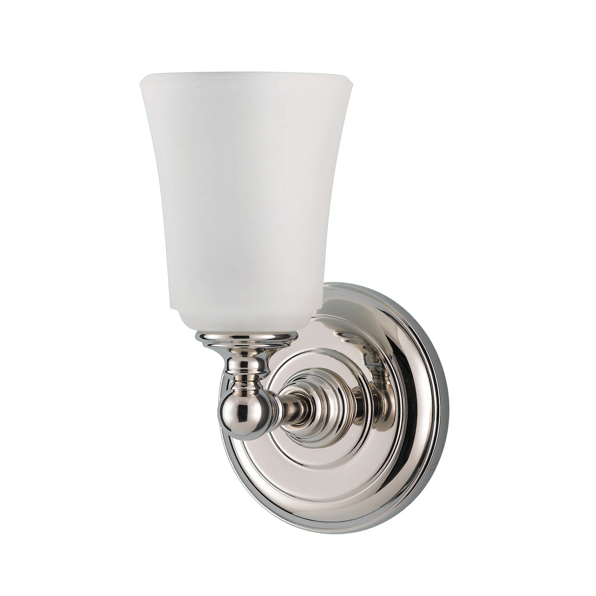 Feiss  Lampada da parete in acciaio con diffusore in vetro a 1 luce a LED G9 Huguenot Lake - 3W