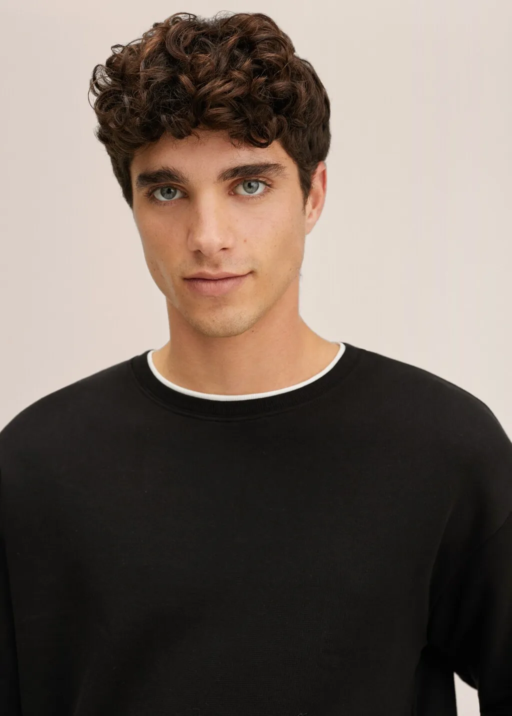Felpa basic di cotone