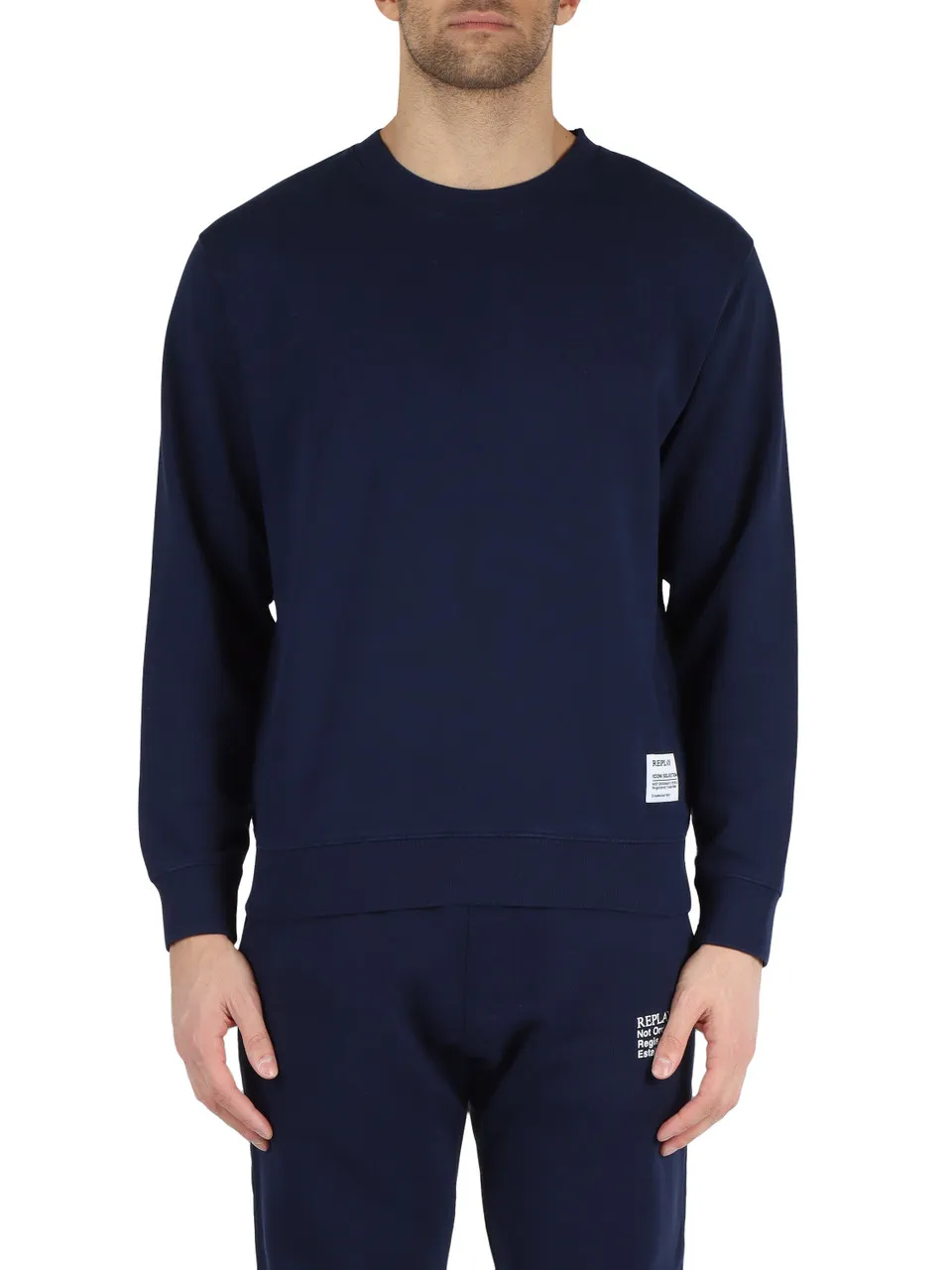 Felpa in cotone garzato ICON SELECTION