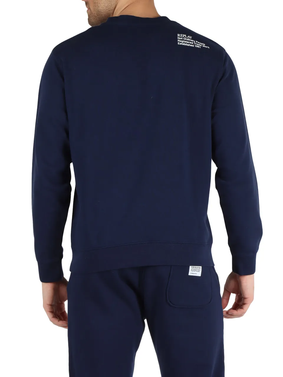 Felpa in cotone garzato ICON SELECTION