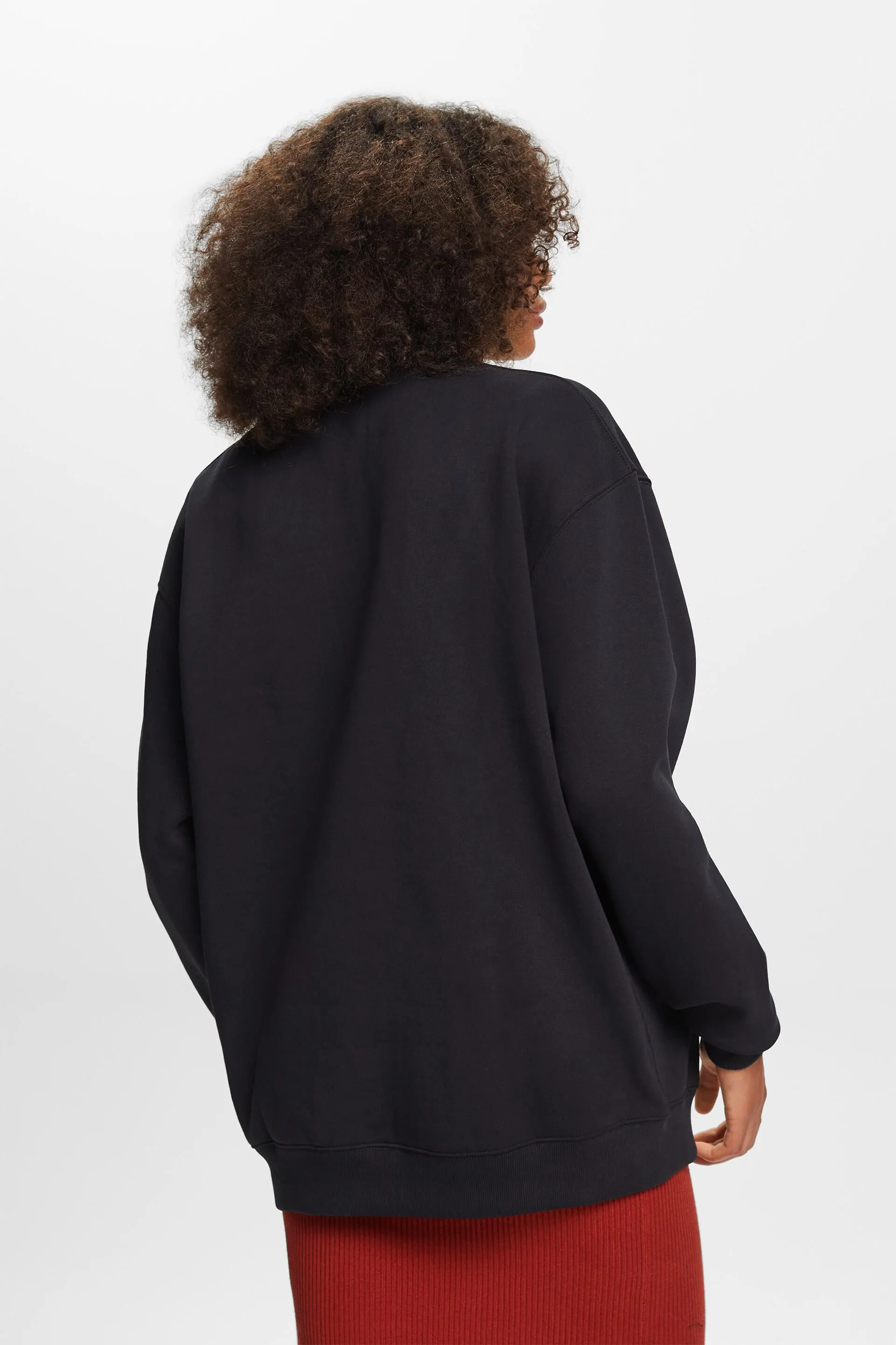 Felpa pullover in misto cotone