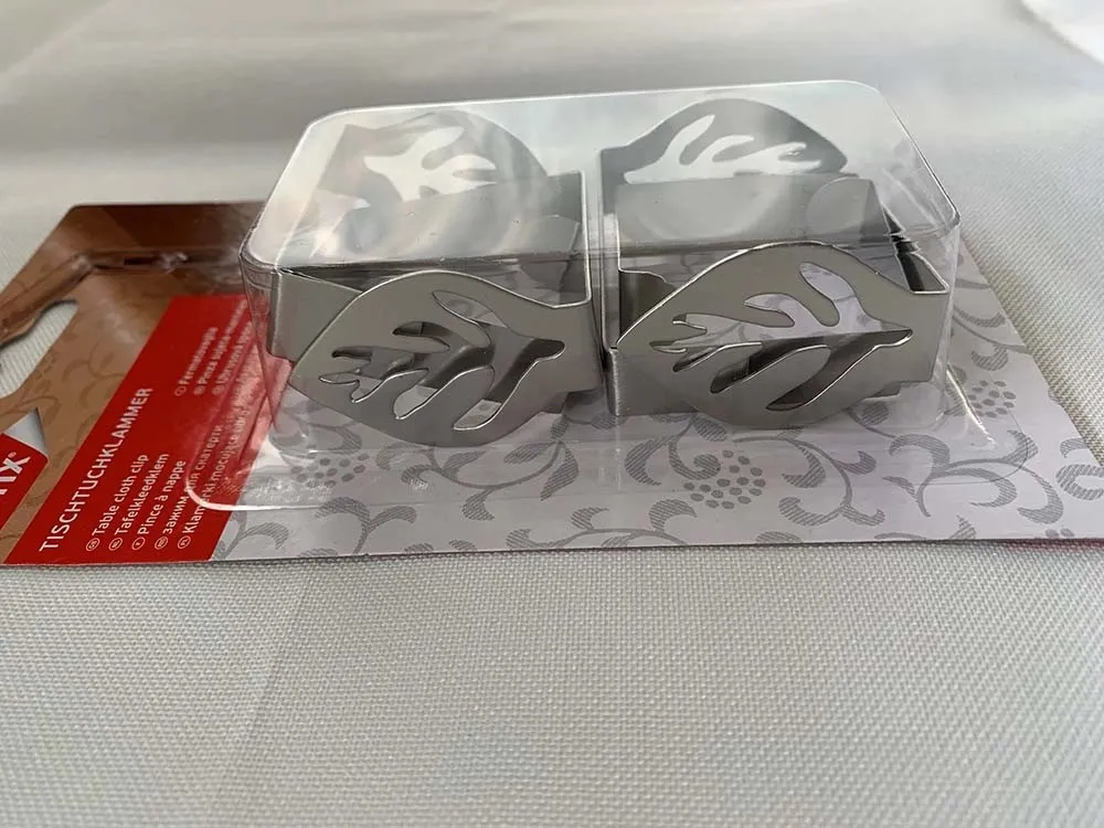 Fermatovaglia metallico Foglie d-c-fix