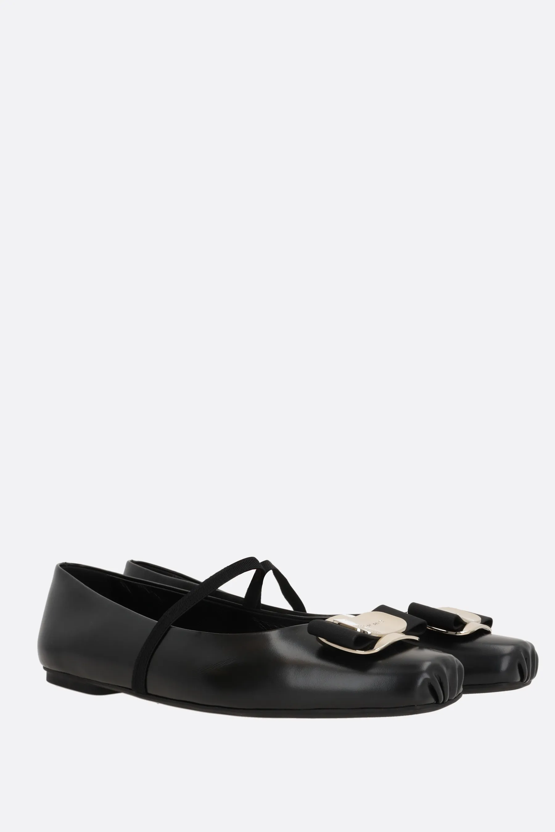  FERRAGAMO ballerina Zina in nappa 