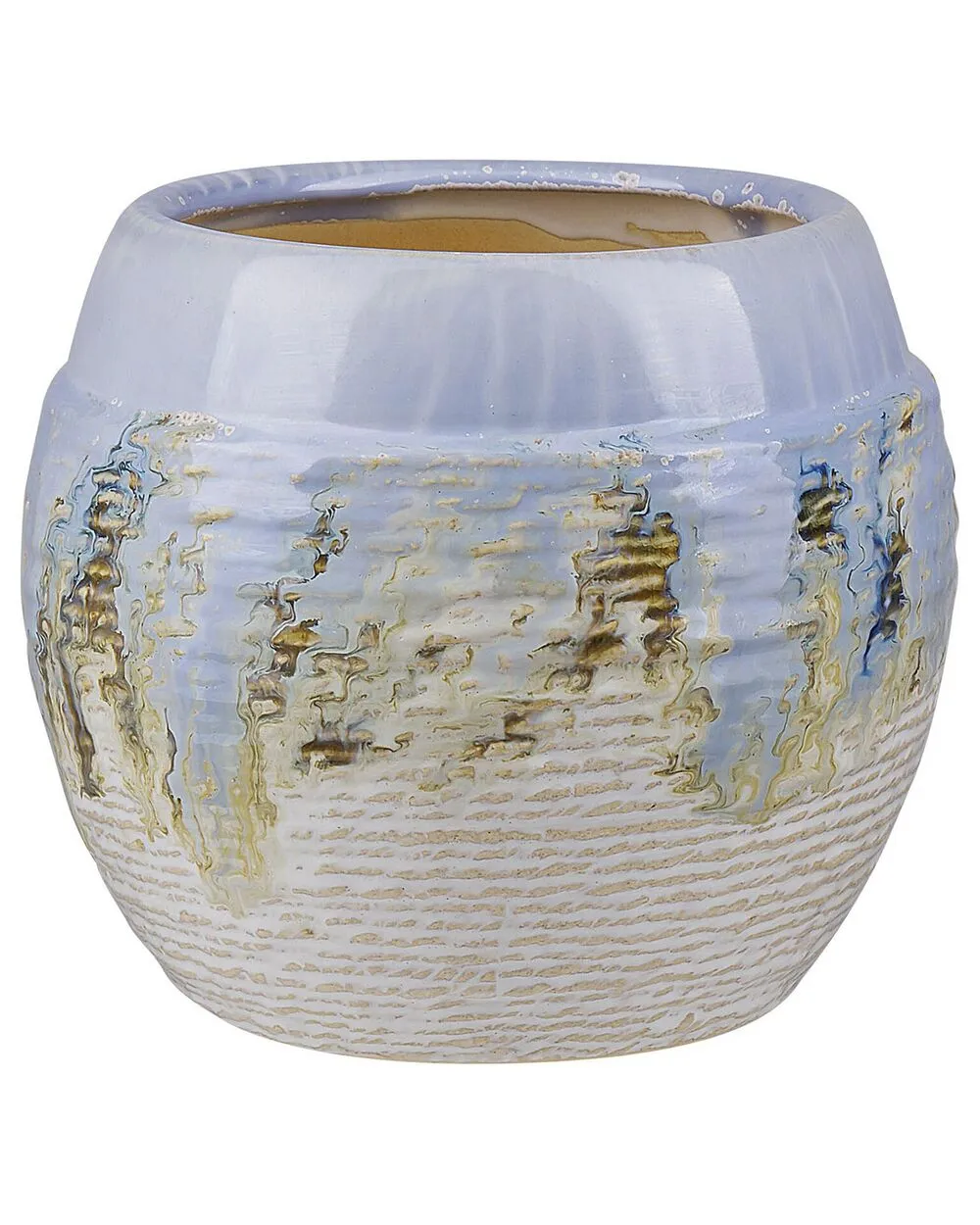 Flower Vase BERGE Stoneware 19 cm Multicolour