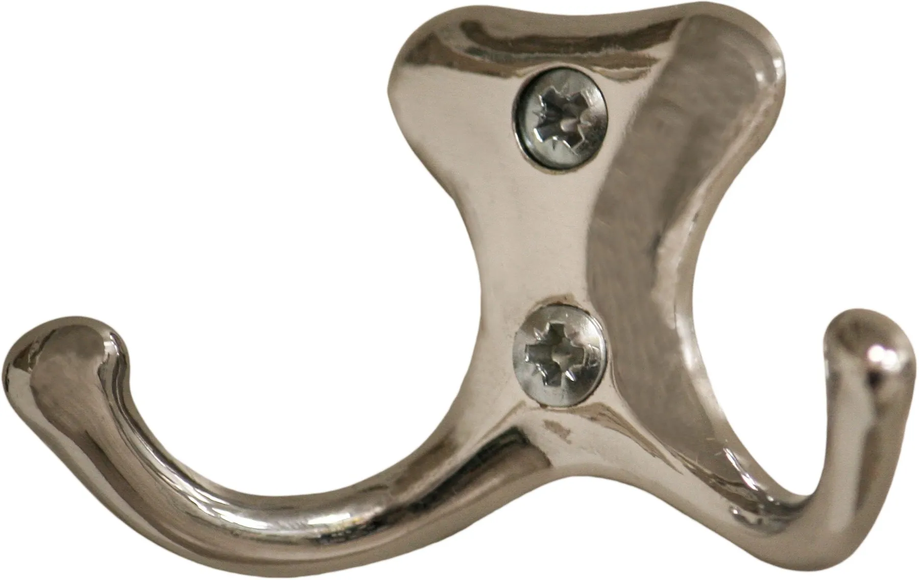 Gancio in zama cromato 40 x 65 mm
