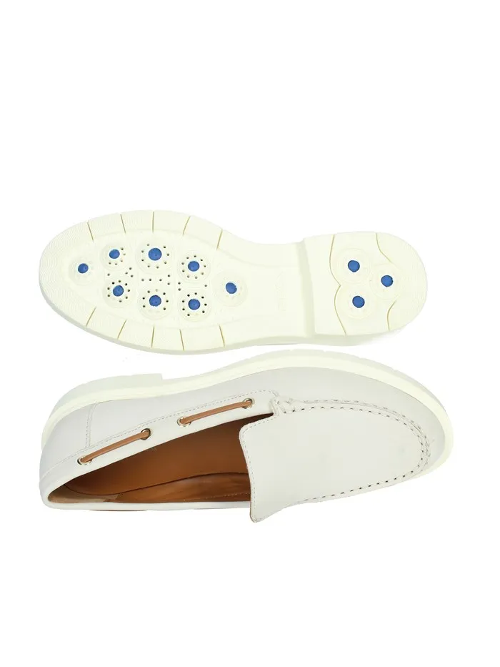 Geox  MOCASSINO D45QRA 00032 PANNA