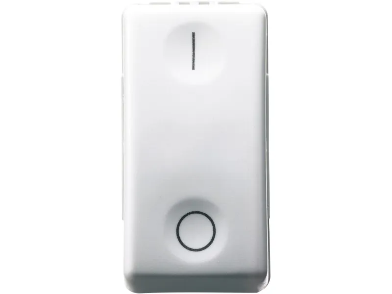 Gewiss System White interruttore bipolare 16 A bianco