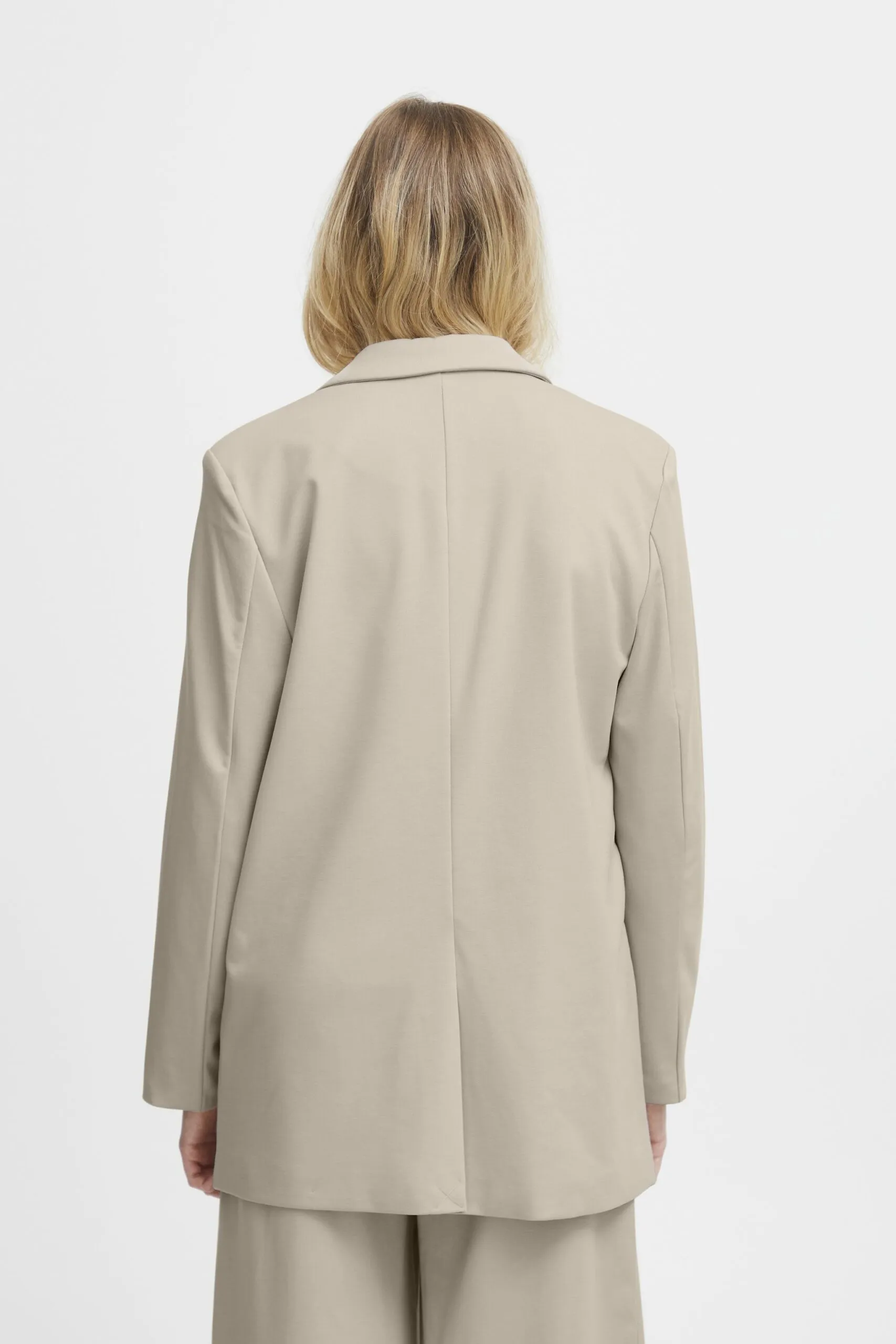 Giacca Ichi IHKATE SUS OVERSIZE BL Beige
