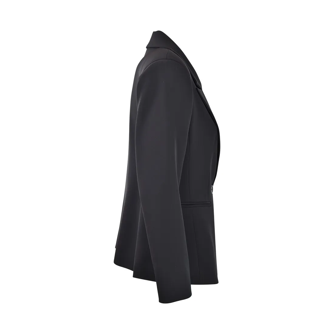 GIACCA MONOPETTO SLIM CREPE SO ALLURE O33001 BLACK