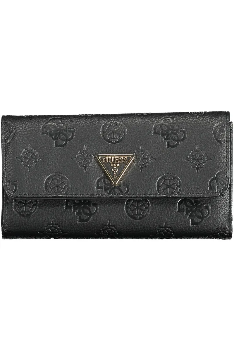 GUESS JEANS PORTAFOGLIO DONNA NERO