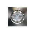 Halogen spot square 50w GU10 Grigio