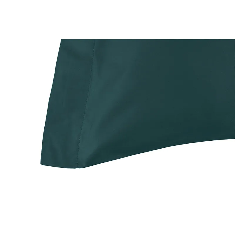 I rasi Coppia Federe A Due Volani  Raso Verde Smeraldo