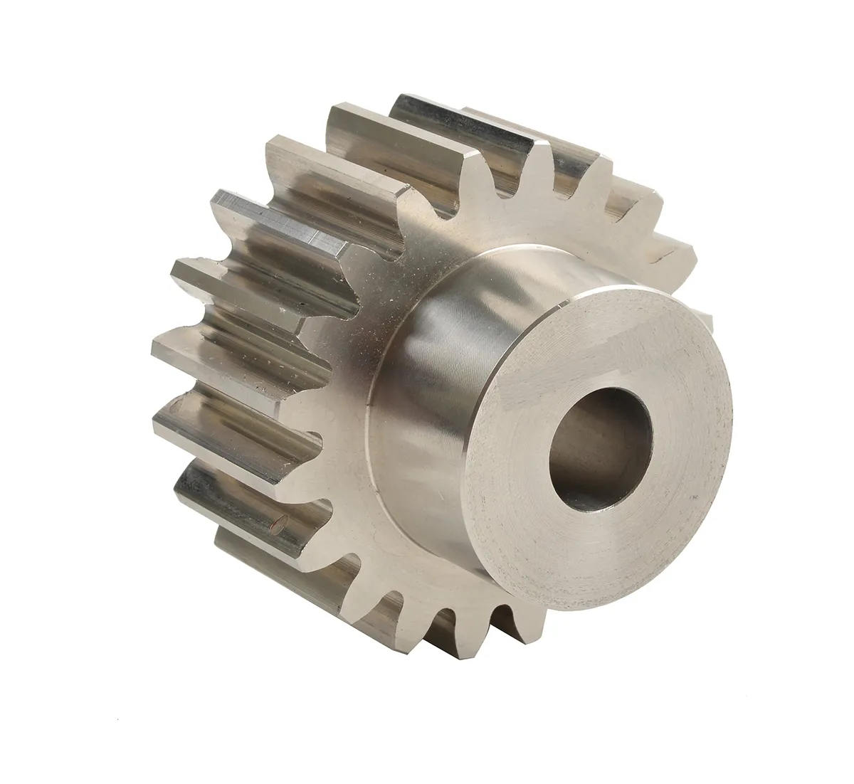 Ingranaggio cilindrico RS PRO, modulo 1.5, 40 denti, passo Ø 60mm, semigiunto Ø 40mm, foro Ø 12mm, in Acciaio