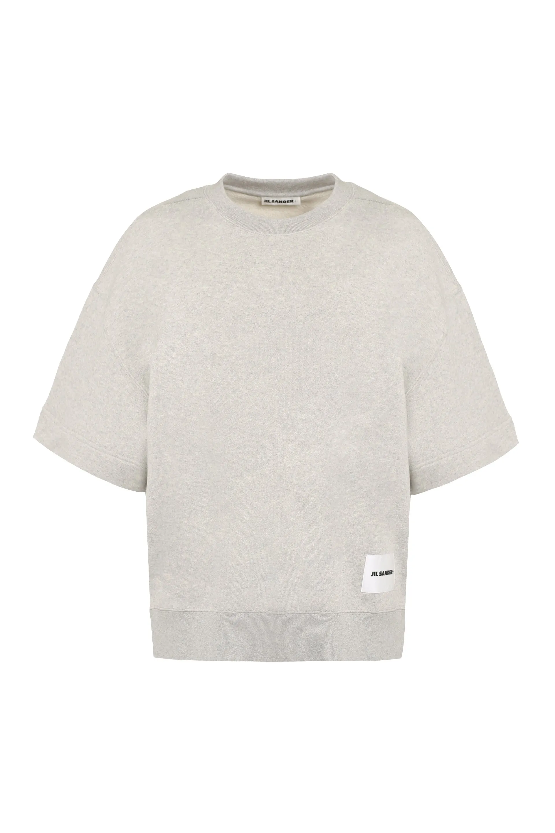 Jil Sander Felpa girocollo in cotone