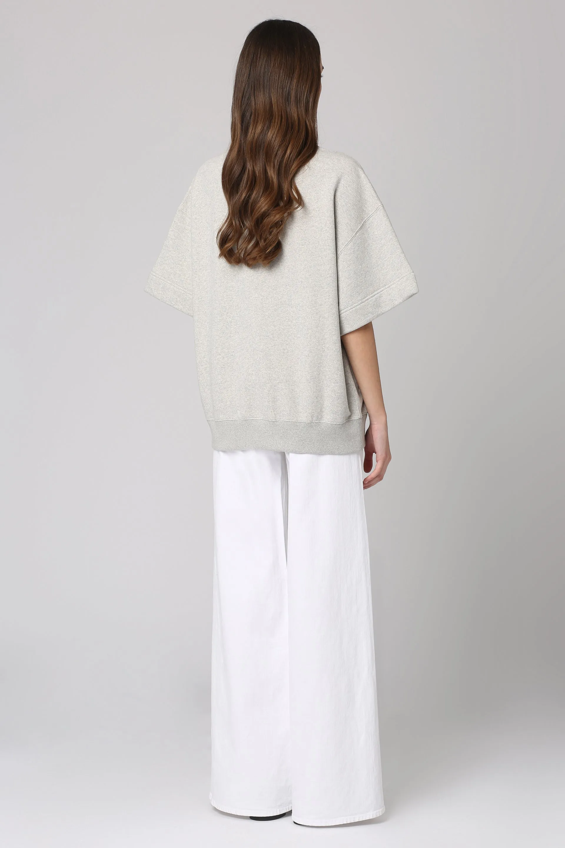 Jil Sander Felpa girocollo in cotone