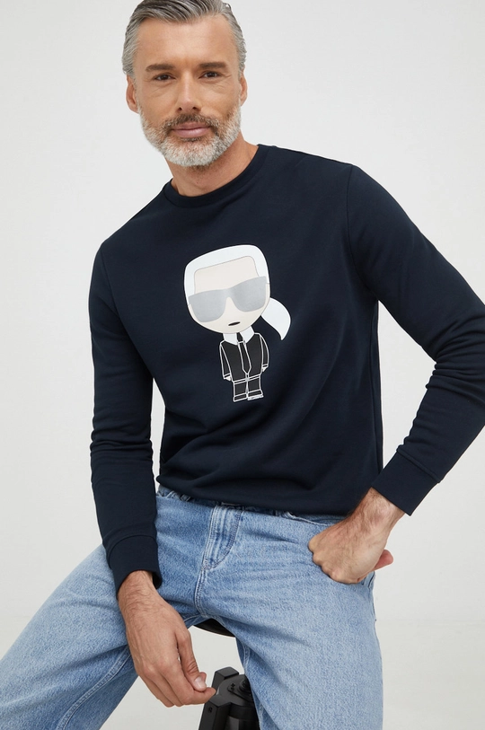 Karl Lagerfeld felpa in cotone