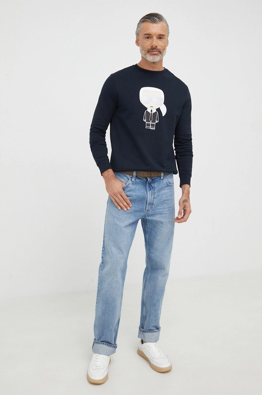 Karl Lagerfeld felpa in cotone