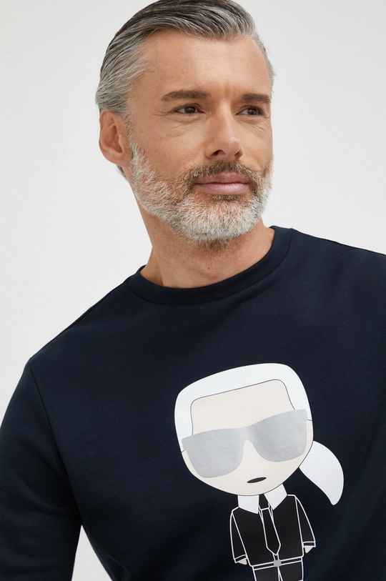 Karl Lagerfeld felpa in cotone