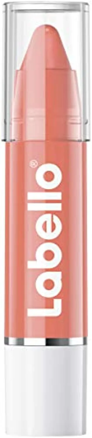 Labello Crayon Balsamo Labbra Colorato Nude, 1 Lipstick, Matitone Labbra Colora e Idrata, Senza Oli Minerali e Parabeni