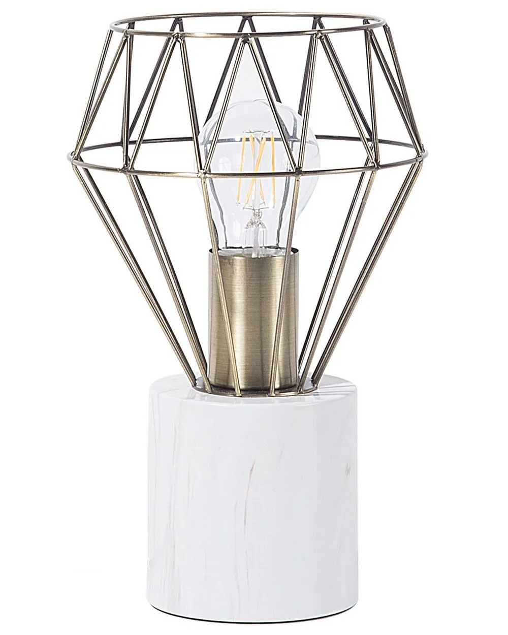 Lampada da tavolo MOONI Metallo Ottone