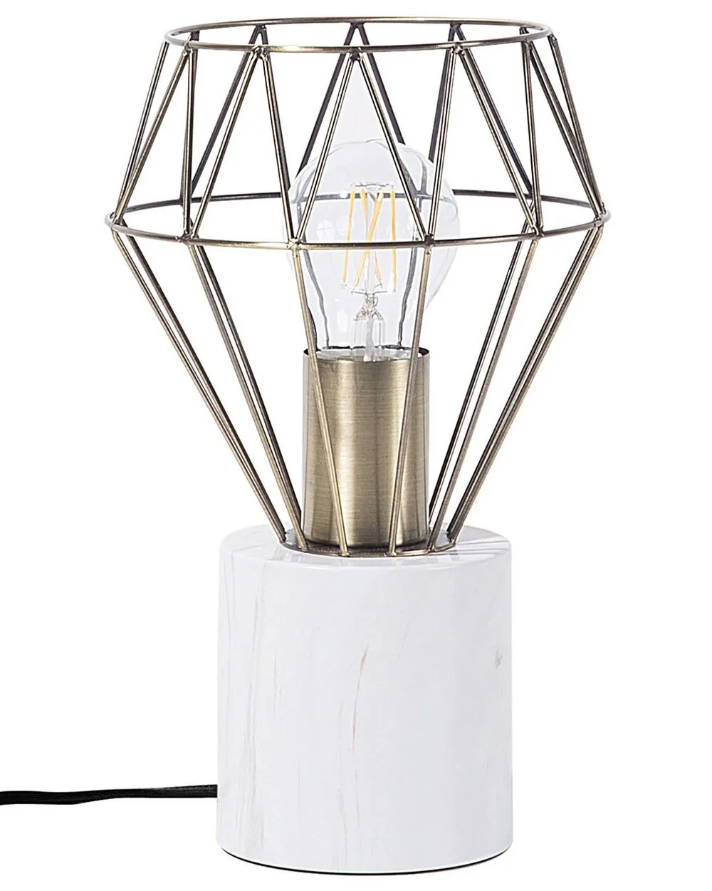 Lampada da tavolo MOONI Metallo Ottone