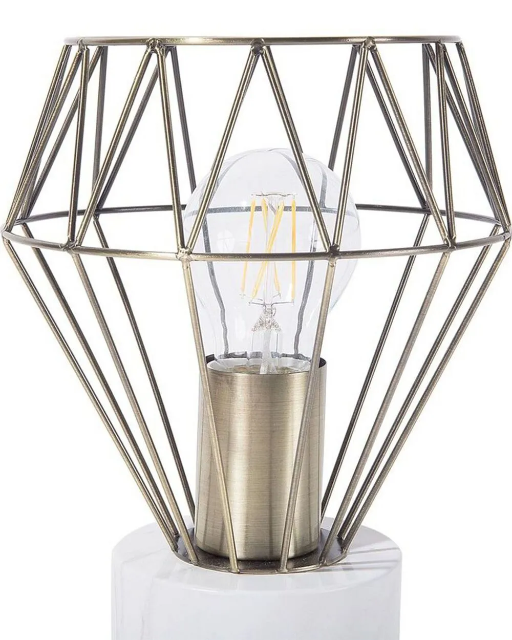 Lampada da tavolo MOONI Metallo Ottone