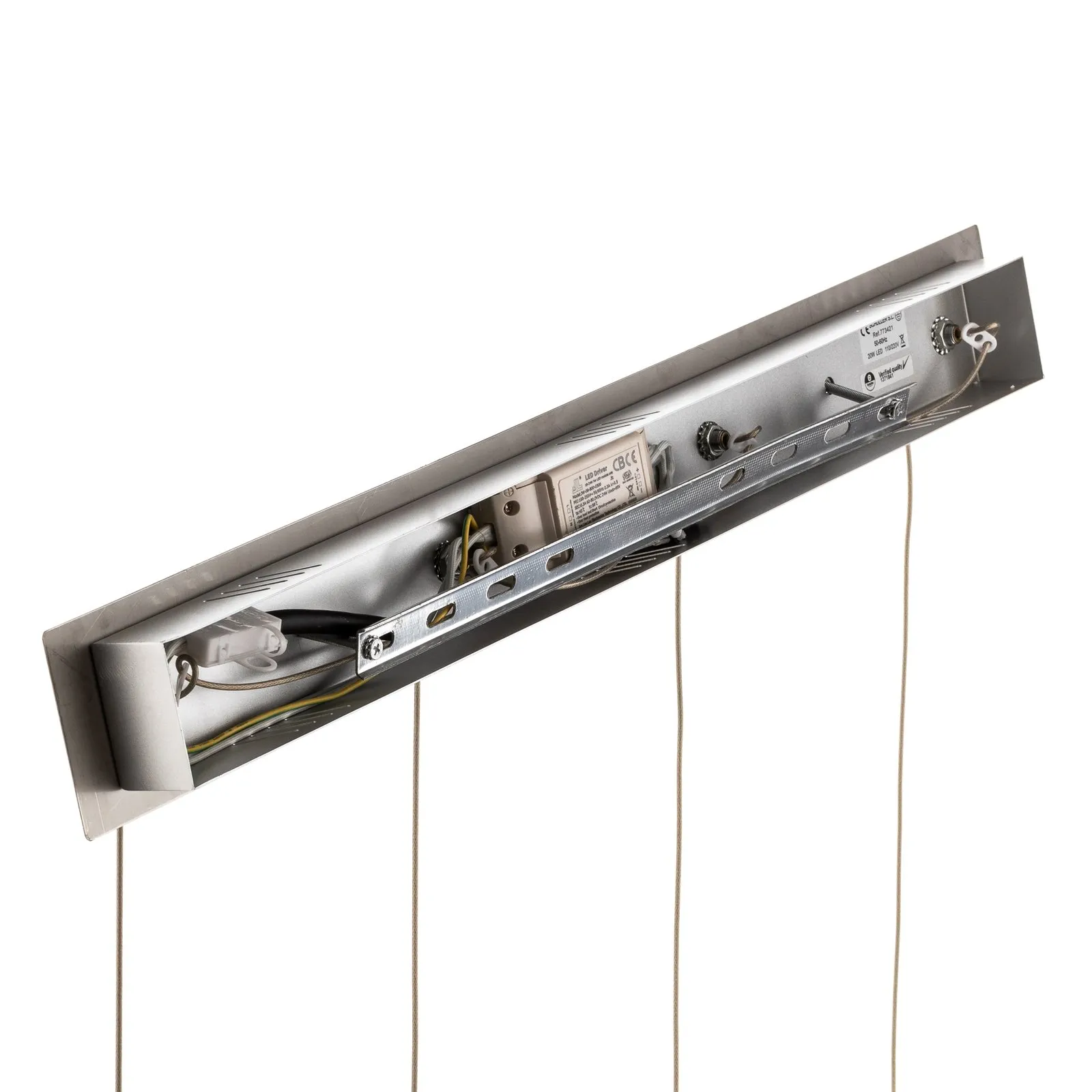 Lampada LED a sospensione Elie a 4 luci