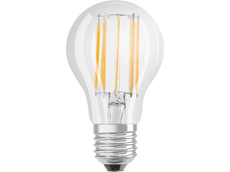 Lampadina LED E27 a goccia fil. Osram Star 1521 lm bianco caldo