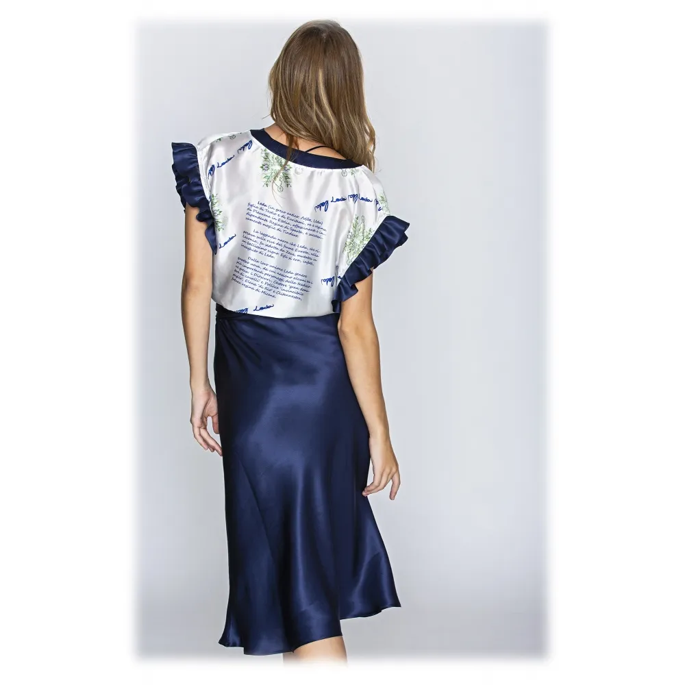 Leda Di Marti - Rumantic Top - Love a Dream - Haute Couture Made in Italy - Top di Alta Qualità Luxury