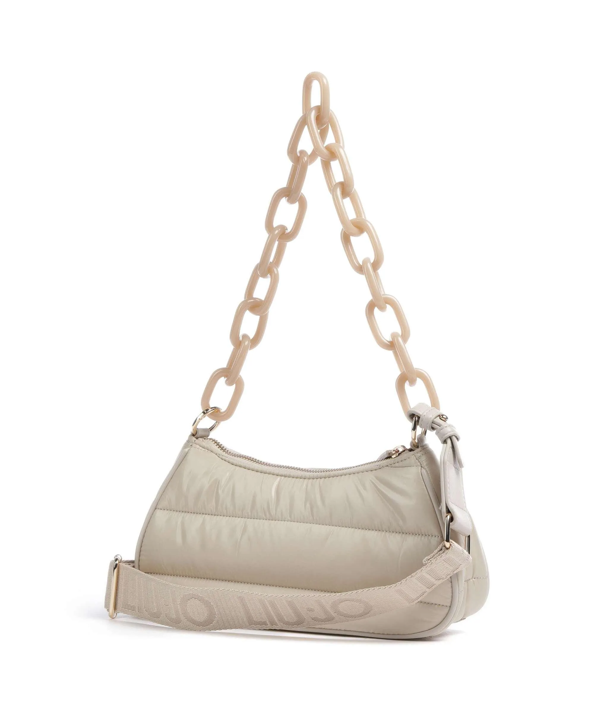  Liu Jo Tracolla Borsa a spalla nylon beige  