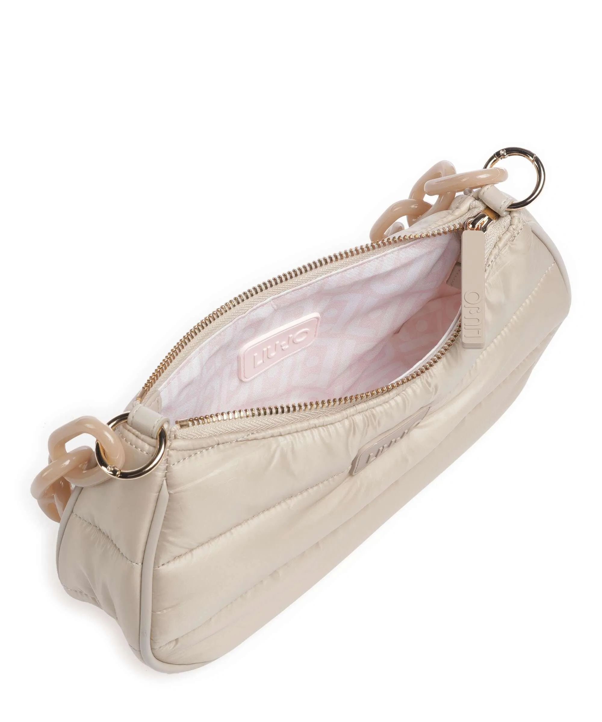  Liu Jo Tracolla Borsa a spalla nylon beige  