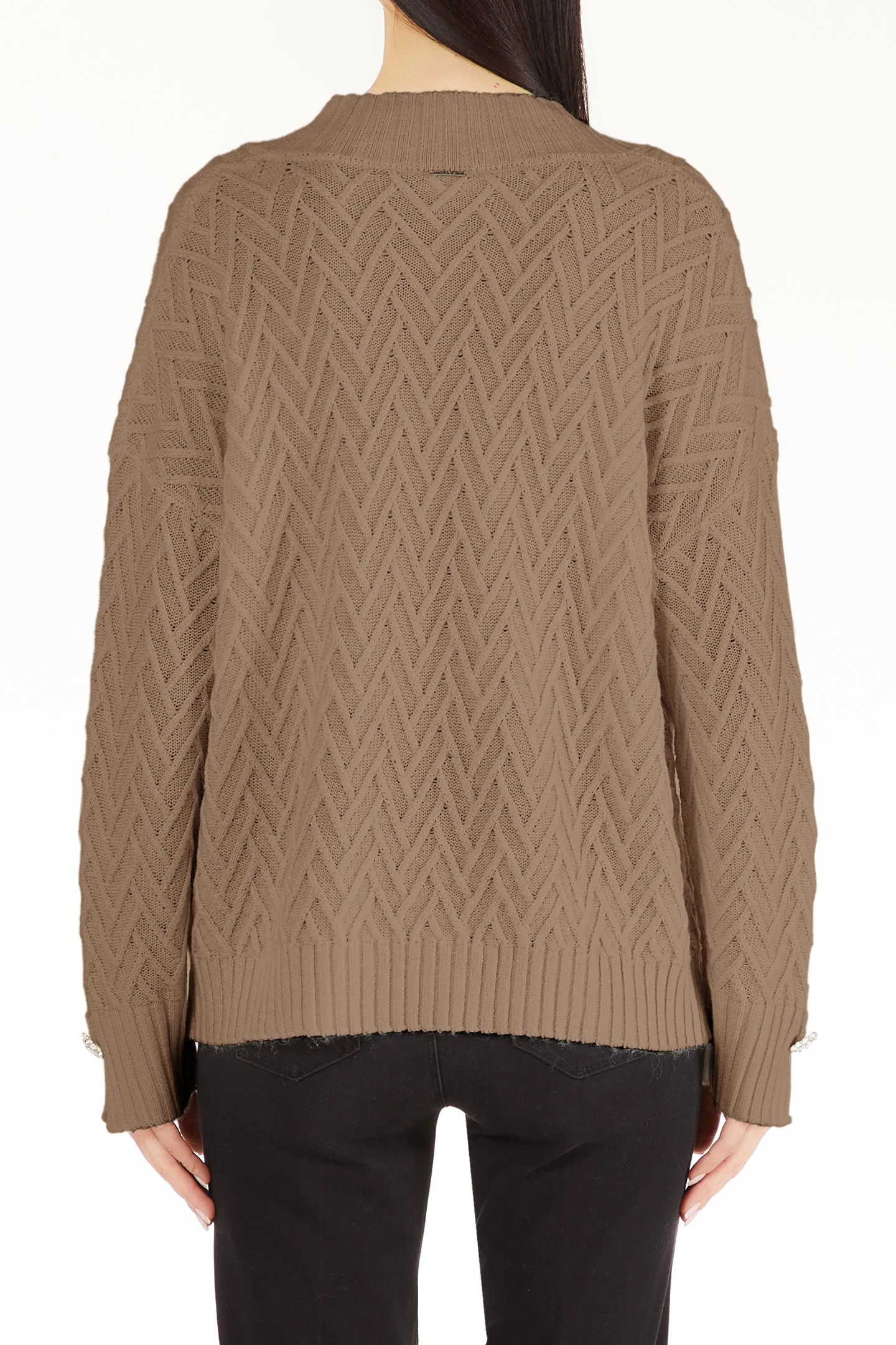 Liu Jo V-Neck Sweater / Beige